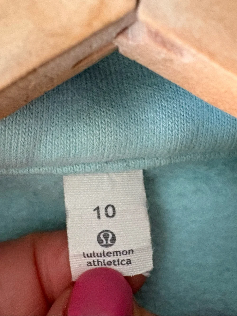 Lululemon Athletica Scuba Hooded Sweatshirt Jacket Size 10 Cozy Sporty Casual